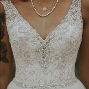 Size 4 Allure wedding dress